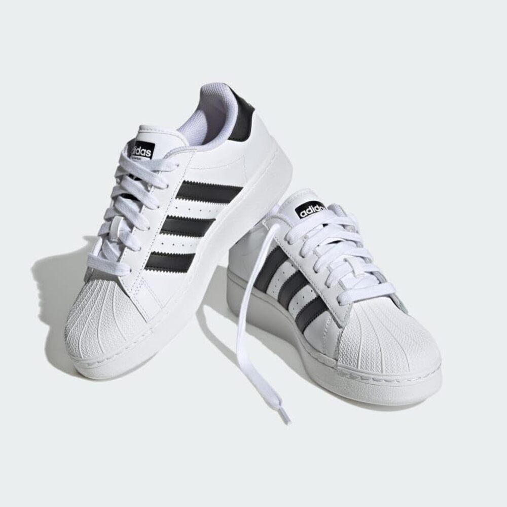 adidas Superstar XLG Shoes Women's, White, Size 9.5 - Picture 4 of 4